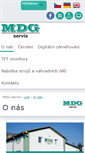 Mobile Screenshot of mdg-servis.cz